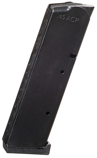 ProMag Industries Magazine, 45 ACP, 8 Rounds, Fits 1911 Government, Black COL 30 COL30