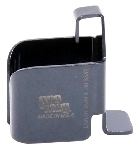 ProMag Pistol Mag Loader Double Stack Style made of Steel with Black Finish for 9mm Luger, 40 S&W LDR01