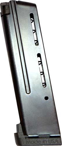 ProMag Industries Magazine, 9MM, 10 Rounds, Fits 1911, Steel, Blued Finish COL 25 COL25