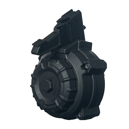 ProMag Industries Magazine, 7.62X39, 50 Round Drum, Fits SKS, Polymer, Black DRM-A48