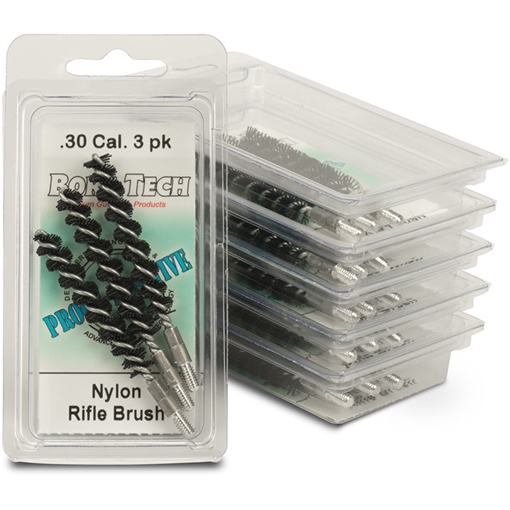 Bore Tech 17 CALIBER NYLON BORE BRUSH 3/PACK BTNR-17-003
