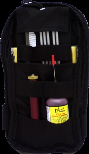 PRO-SHOT TACTICAL STAINLESS ROD KIT FOR .223 CAL./5.56MM IN BLACK POUCH 223-TAC