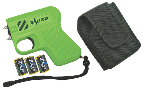 Zap Zap Gun Stun Gun Portable Close Contact Green