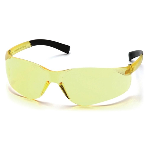 Pyramex Clear Mini Ztek Safety Glasses Amber with DP1000 32dB Earplugs PYS2530SNDP