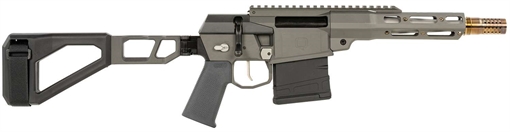 Q LLC FIX8INPISTOL The Fix 8.6 Blackout 30+1 8" Stainless Threaded Barrel Q-Sert Free-Float Handguards, Picatinny Rail Receiver, Black SBA3 Brace Black, Polymer Grips FIX868INPISTOL