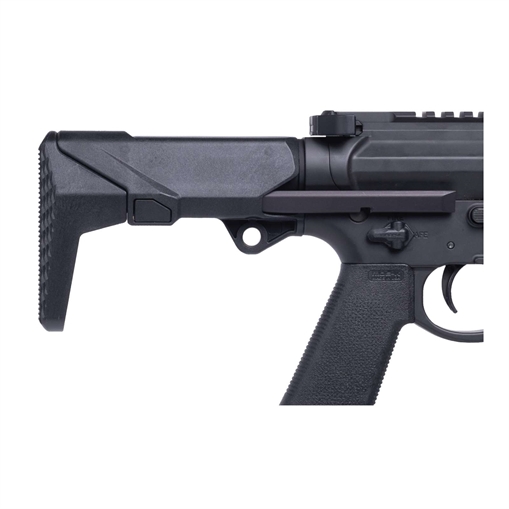 Q Shorty Stock, Black, 2 Position, Fits AR/M4 Receivers, Includes Recoil Spring and 3oz Buffer Q-ACC-SHORTY-STOCK-BLK ACCSHORTYSTOCKBLK