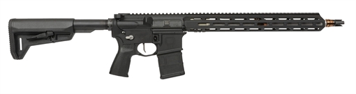 Q Sugar Weasel, Semi-automatic, Rifle, 223 Remington/556NATO, 16" Barrel, 1/2x28 Threaded, Anodized Finish, Black, Magpul SL-K Stock, 15" Free Floated M-LOK Handguard, 30 Rounds, 1 Magazine SW-556-16IN-RIFLE-BLK SW55616INRIFLEBLK