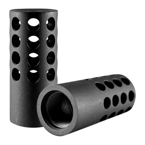 Christensen Arms SIDE-BAFFLE BRAKE .338 CAL 5/8-24 BLACK NITRIDE 810-00013-05