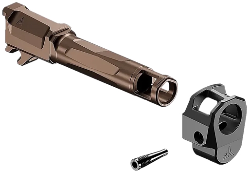 Radian Weapons RAMJET, Barrel with AFTERBURNER Compensator, 9MM, Radianite Finish, Bronze, INTRA-LOK Mounting System, Fits Sig Sauer P365XL R0841