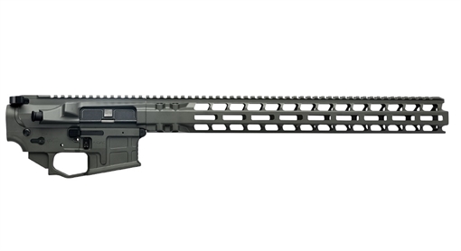 Radian Weapons AX556, Billet Upper/Lower Set, Semi-Automatic, 556 NATO/223 Remington, Ambidextrous, Cerakote Finish, Gray, Includes Radian Talon Ambidextrous Safety, Hammer Pin, 17" MLOK Handguard R0396