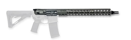 Radian Weapons Complete Upper, 223 Wylde, 16" Barrel, 1:8 Twist, Dead Air KeyMo Flash Hider, Mid Length Gas, 15" MLOK Handguard, Radian Raptor-SD Charging Handle, Radian Enhanced Bolt Carrier Group, Cerakote Finish, Gray, Fits AR-15 R0471