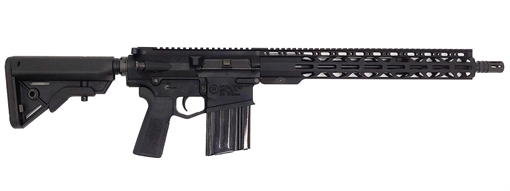 Radical Firearms RF-10, Semi-automatic Rifle, AR, 308 Winchester, 16" Barrel, 1:10 Twist, Anodized Finish, Black, B5 Systems Grip, B5 Systems Bravo Stock, 15" Free Float M-LOK RPR Handguard, 20 Rounds, 1 Magazine RBR10-308-16