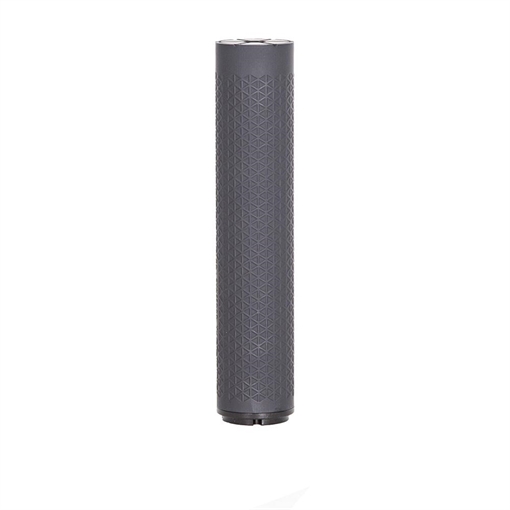 Radical Defense , Suppressor, 7.62MM, 1.375-24 HUB Mount, 1.6" Diameter, 3D Printed Haynes 282 Alloy Construction, I/R Non Reflective Coating Finish, Black, Includes KFM Taper Lock Flash Hider LS3