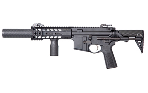 Radical Defense MK1 Mod 1, PDW, Semi-automatic, SBR, 300 Blackout, 6.5", Black, B5, 30 Rounds, 1 Mag, Includes Suppressor, 1:8, MLOK, Iron Sights, Anodized, B5 Bravo MK1MOD1PDW300