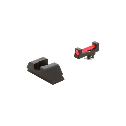 Ameriglo RANGE SIGHT SET FIBER OPTIC FOR GLOCK G5 9MM/.40 CALIBER BLK GFT-124