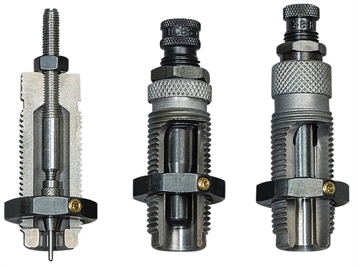 RCBS 3 Die Roll Crimp Set - Group B - Popular Pistol Cartridges .45 Colt 19108