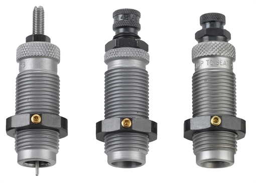 RCBS Carbide Taper Crimp 3 Die Set - Group B - Popular Pistol Cartridges - 9mm Luger 9x21 / 9x23 20515