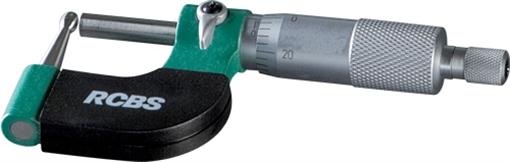 RCBS Vernier Ball Micrometer 0-1" 87324