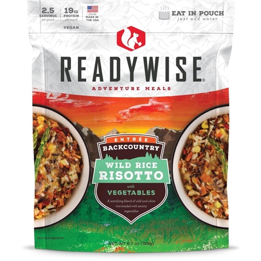 Readywise Backcountry Wild Rice Risotto with Vegetables - 6.7oz RW05-018