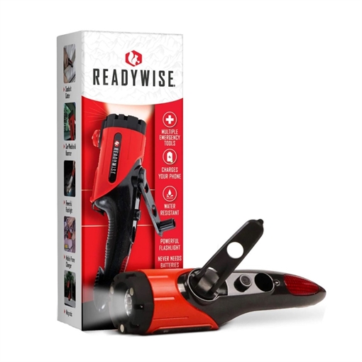 ReadyWise Multi-Functional Survival Flashlight - Red RW01-629GSG