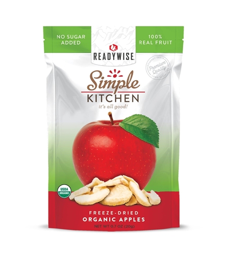 Readywise Simple Kitchen Organic FD Apple - 0.7 oz RWSK05-017