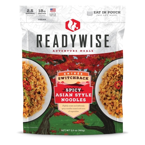 Readywise Switchback Spicy Asian Style Noodles - 5.6 oz RW05-015