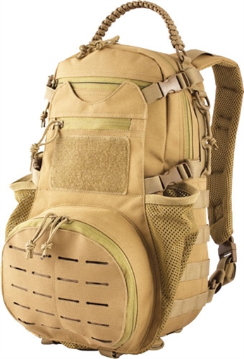 RED ROCK AMBUSH PACK COYOTE W/ COLLAPSILBE MESH GEAR POCKT 80154COY