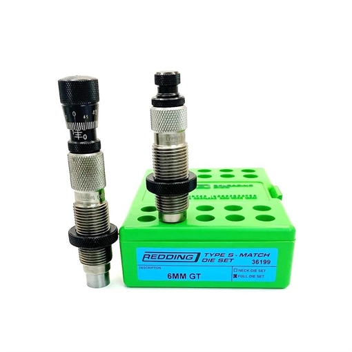 Redding 6mm GT Type S-Match Full Die Set 36199