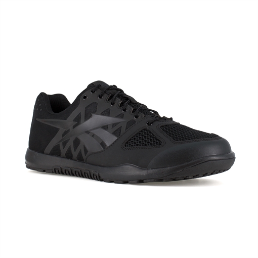 Reebok Nano Tactical Trainer Shoe w/ Soft Toe - Black RB7100-M-10.0