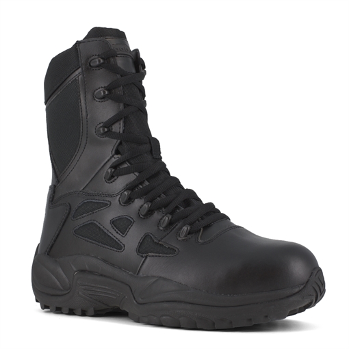 Reebok Rapid Response 8'' Stealth Boot w/ Composite Toe - Black RB8874-W-11.0