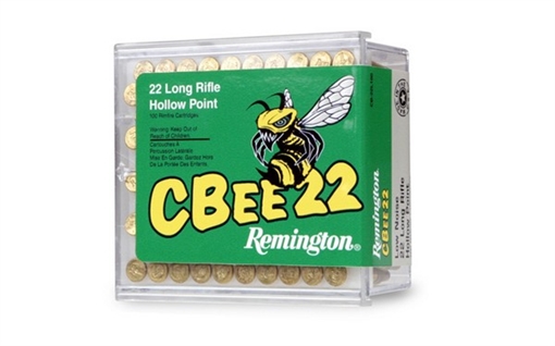 Remington Ammunition Cbee Rimfire 22LR 33gr Hollow Point 100 Per Box/50 Case 21119