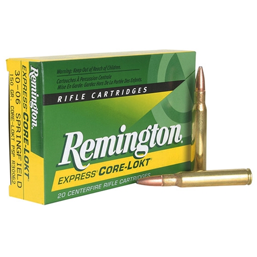 Remington Ammunition Core-Lokt 308Win 180gr Pointed Soft Point Core-Lokt 20 Per Box/10 Case 21479