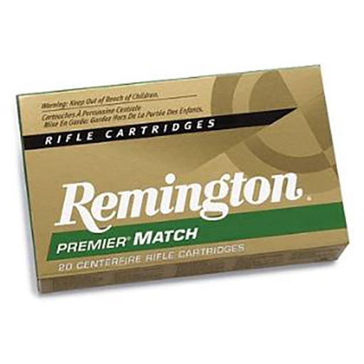 Remington Ammunition Premier Match 308Win 168gr Sierra MatchKing BTHP 20 Per Box/10 Case 21485