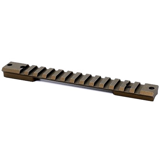 Warne Mfg. Company REMINGTON 700 LA 20MOA RAIL BURNT BRONZE 7674BB-20MOA