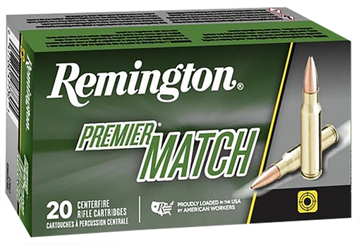 Remington Ammunition Premier Match 300Blackout 125gr Sierra MatchKing Open Tip Match 20 Per Box/10 Case 21503