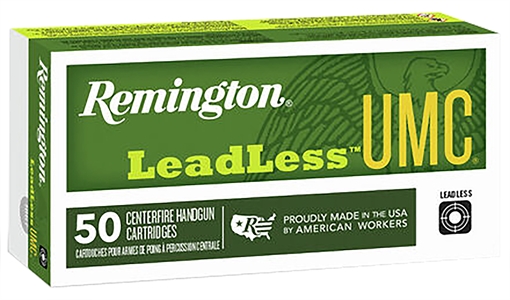 Remington Ammunition UMC Leadless 40S&W 180gr Flat Nose Enclosed Base 50 Per Box/10 Case 23791