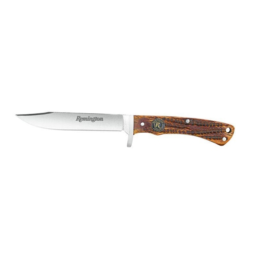 Remington Back Woods Skinner Fixed Knife Brown with Sheath 15649