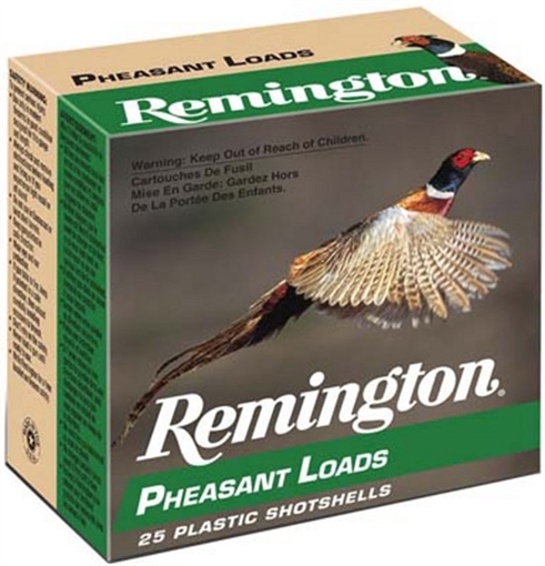 REMINGTON PHEASANT LOADS AMO 20GA 1OZ 5SHOT 2 3/4IN 1220 FPS 25RD (10 BOX CASE) R20018