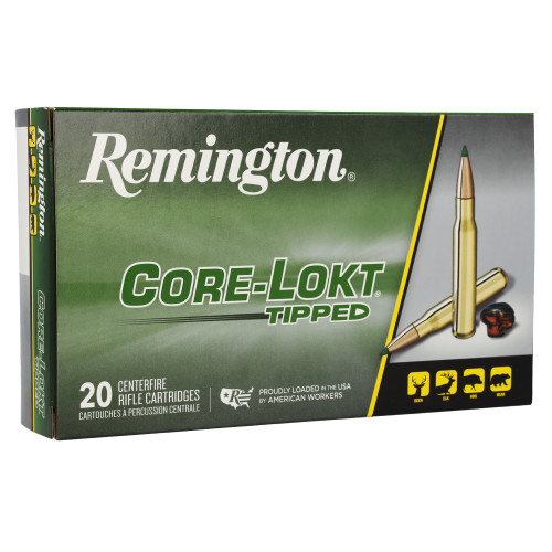 Remington Core-Lokt, 360 Buckhammer, 180gr, Core-Lokt Poly Tip, 20rd Box