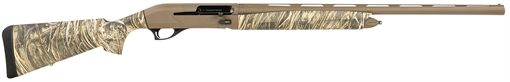 Retay USA Masai Mara Inertia Plus 20 Gauge 3" 4+1 (2.75") 26" Deep Bore Drilled, FDE Barrel/Rec, Realtree Max-7 Synthetic Furniture, TruGlo Fiber Optic Sight R251ECMX26