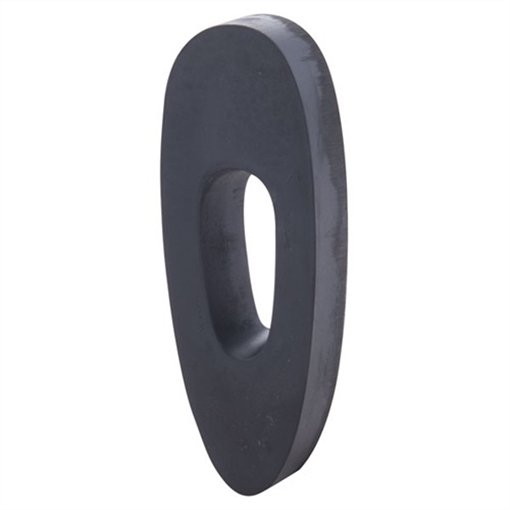 Necg 1'' SPACER BLACK RUBBER 24MM