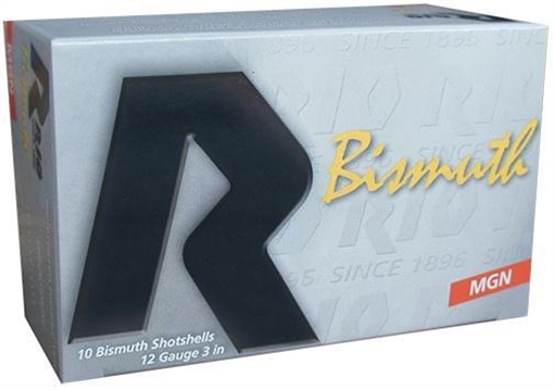 Rio Bismuth Magnum Shotshell 12 ga 3" MAX 1-1/4" #5 1400 fps 10/Box RBIMGN365