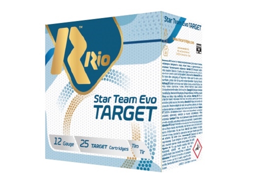 Rio Star Team Target 28 12ga 2.75 inch Shotgun Shells - #7.5 | 1 oz. | 1250 fps STT2875