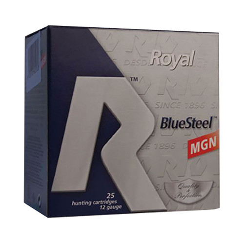 Rio Royal BlueSteel 12 Ga, 3", 1 1/8 oz, 3 Shot, 25rd Box