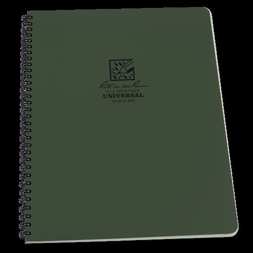 Rite in the Rain Side Spiral Notebook - 8.75 x 11 973-MX