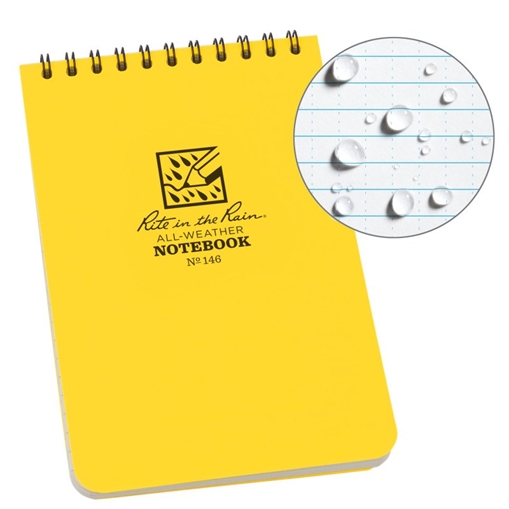 Rite in the Rain Top Spiral Notebook - 4 x 6 146