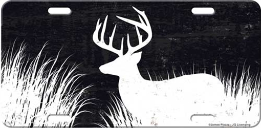 RIVER'S EDGE GIFTS EDGE LICENSE PLATE DEER SILHOUETTE 2701