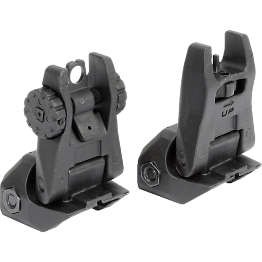 Rock River Arms NSP Flip-Up Sight Set Black Front and Rear AR0169USET