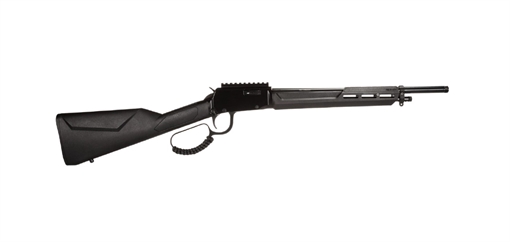Rossi Rio Bravo Tactical 22 LR 10+1 16.50" Polished Black Oxide Steel Threaded Barrel, Picatinny Rail Matte Black Aluminum Receiver, Fixed Black Synthetic Stock RL22161ST