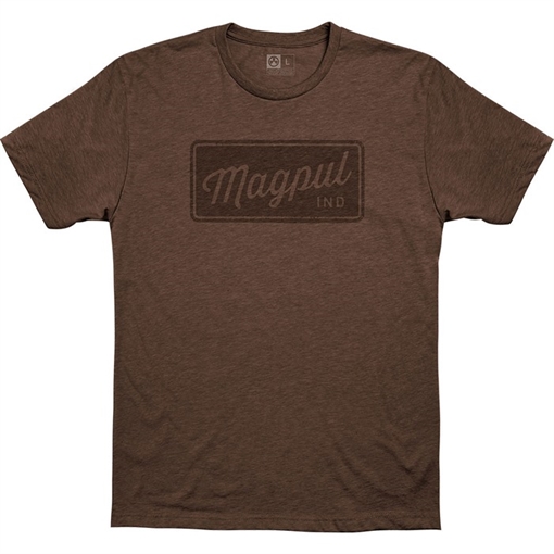 Magpul ROVER BLOCK CVC T-SHIRT 3X-LARGE BROWN HEATHER MAG1116-203-3XL